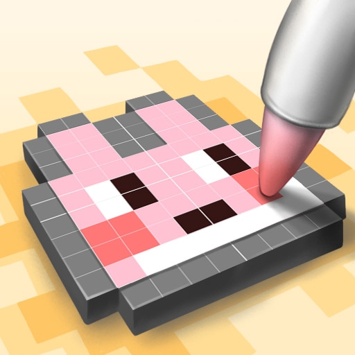 Creative SuperPixel Art: Colorful Healing Game
