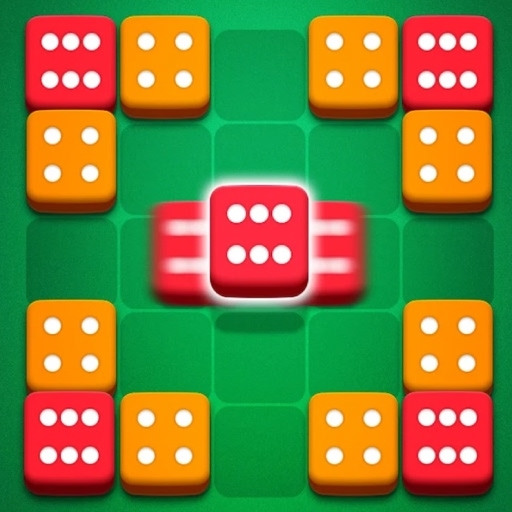 Super Dice Puzzle: Strategic Merge Challenge