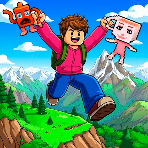 Epic Mountain Jump: Brainrot Rescue Adventure