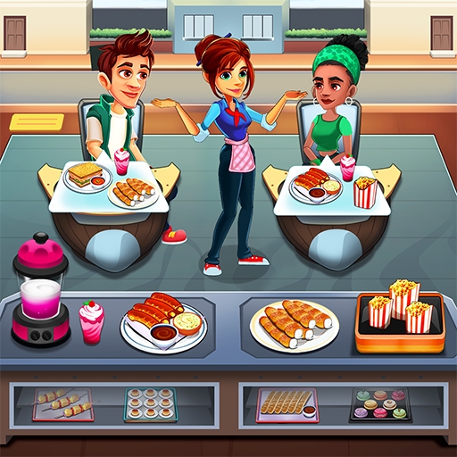 Sizzling Cooking Cafe: Time Management Chef